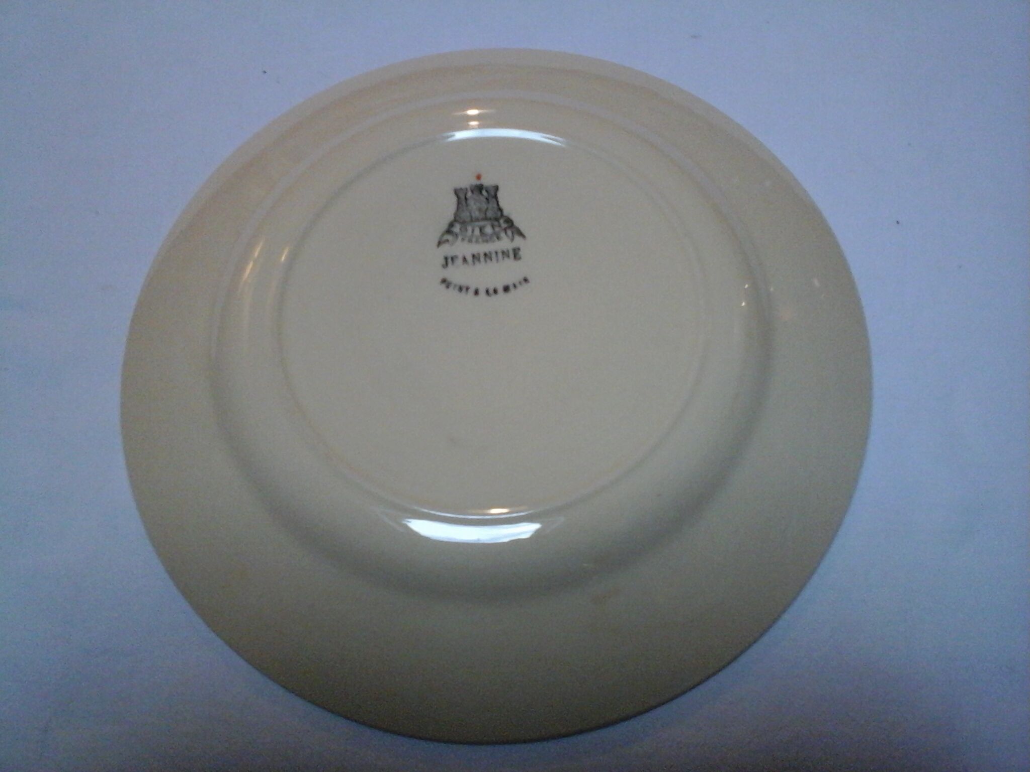 Ensemble de 8 Assiettes plates Jeannine / Gien