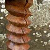 Oak church side table 83 cm