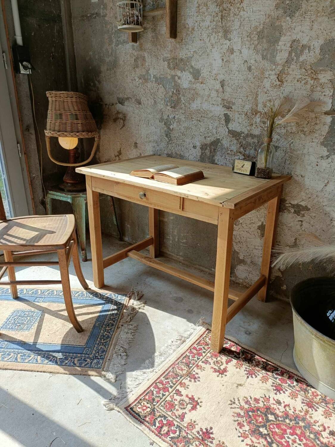 Wooden desk