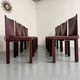 Set of 8 Arcadia chairs designed by Paolo Piva for B&B Italia from the 1980s.