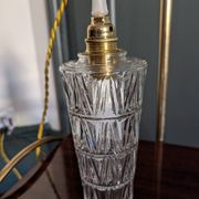 Moulded glass lampshade from the 1960s-1970s.