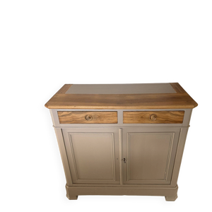 Buffet en noyer relooké