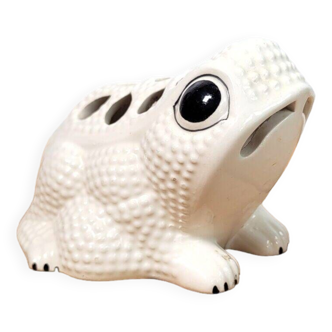 Grenouille pique fleurs Italie 1970