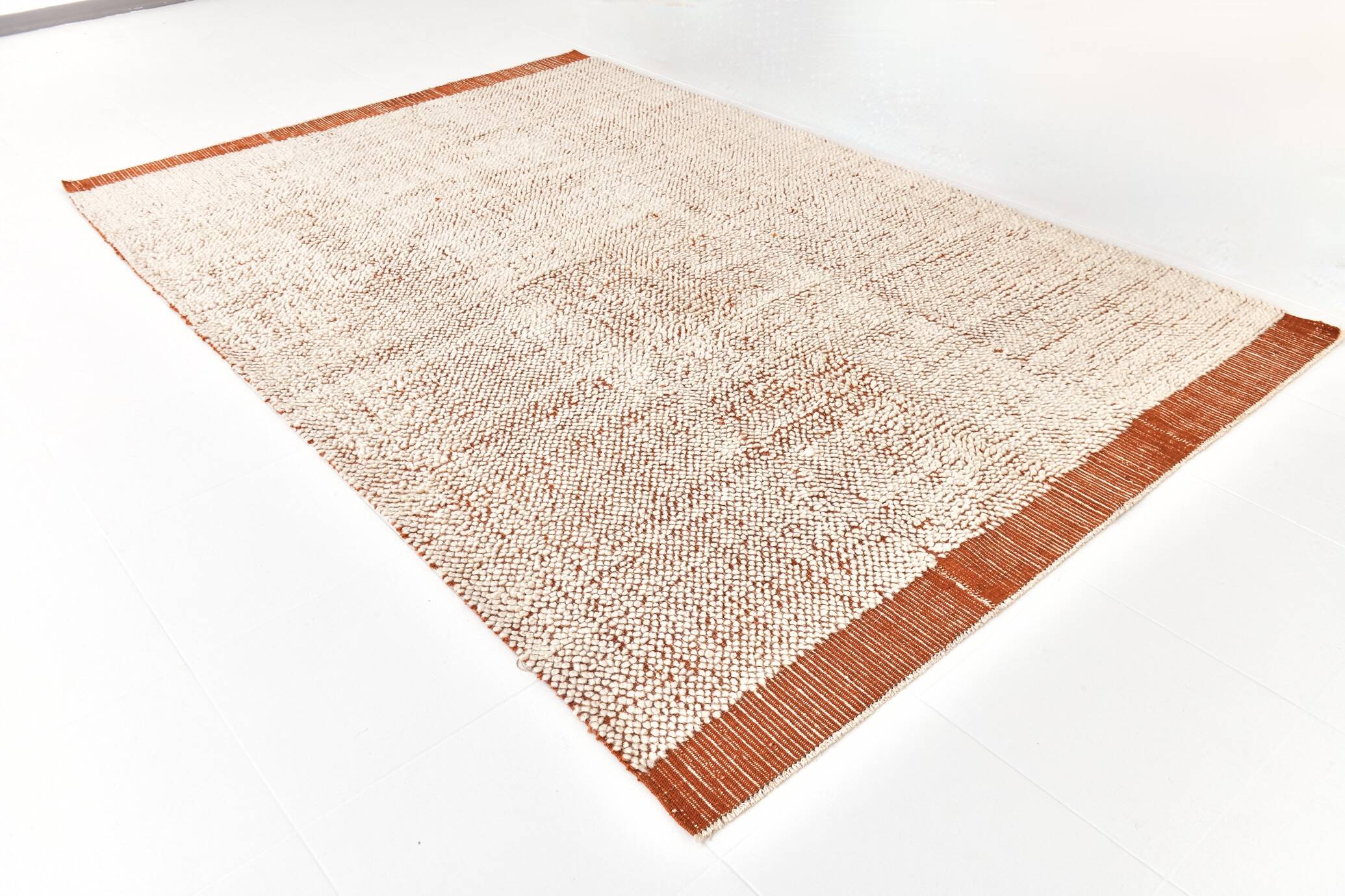 6x10 Terracotta Vintage Kilim Rug, 195x300Cm
