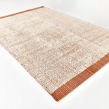 6x10 Terracotta Vintage Kilim Rug, 195x300Cm