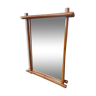 Vintage bamboo mirror