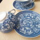 Set of 6 small tea cups or coffee made of Japanese porcelain
