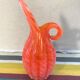 Former Murano pitcher multilayer glass blown rose - anse vintage