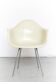 Off-White Dax Fibreglass Chair by Charles & Ray Eames for Herman Miller