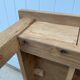 Rustic Farmhouse Coffee Table with 1 Drawer 1950