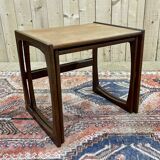 Set of 2 GPlan teak nesting tables from the 1970s