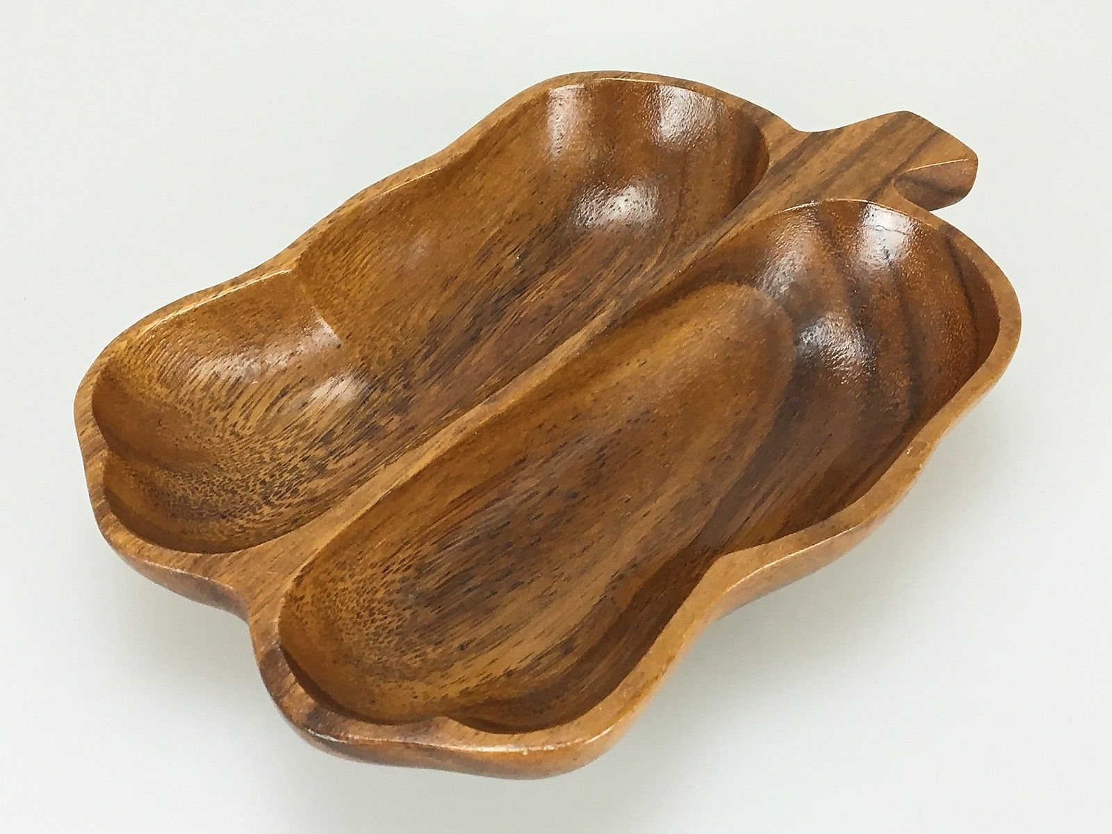 60s 70s teak bowl