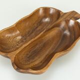 60s 70s teak bowl