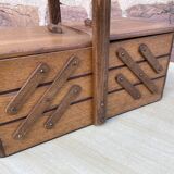 Vintage worker sewing basket 1960