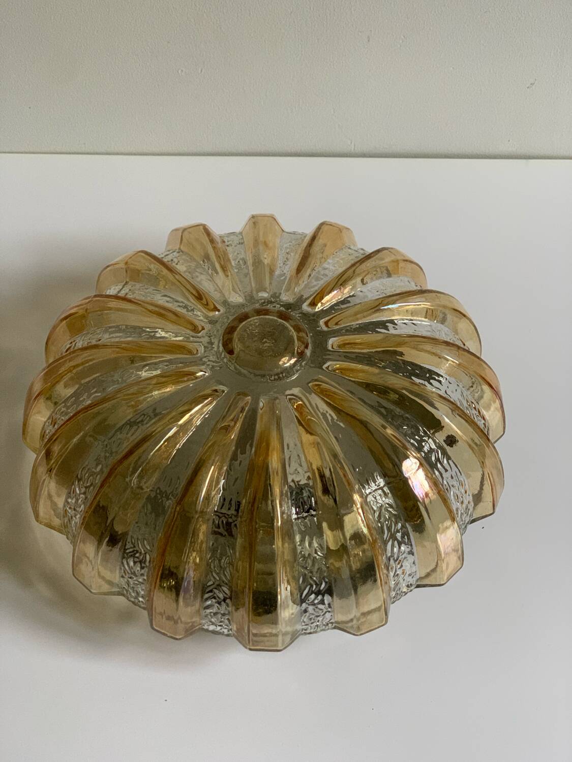 Golden ceiling light 1960