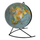 Vintage 1960 Girard Barrère world map globe - 33cm
