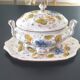Soup set + dish Faïence H. Bequet-Quarignon