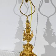 Lampe en Bronze Doré, époque Napoléon III – Milieu XIXe