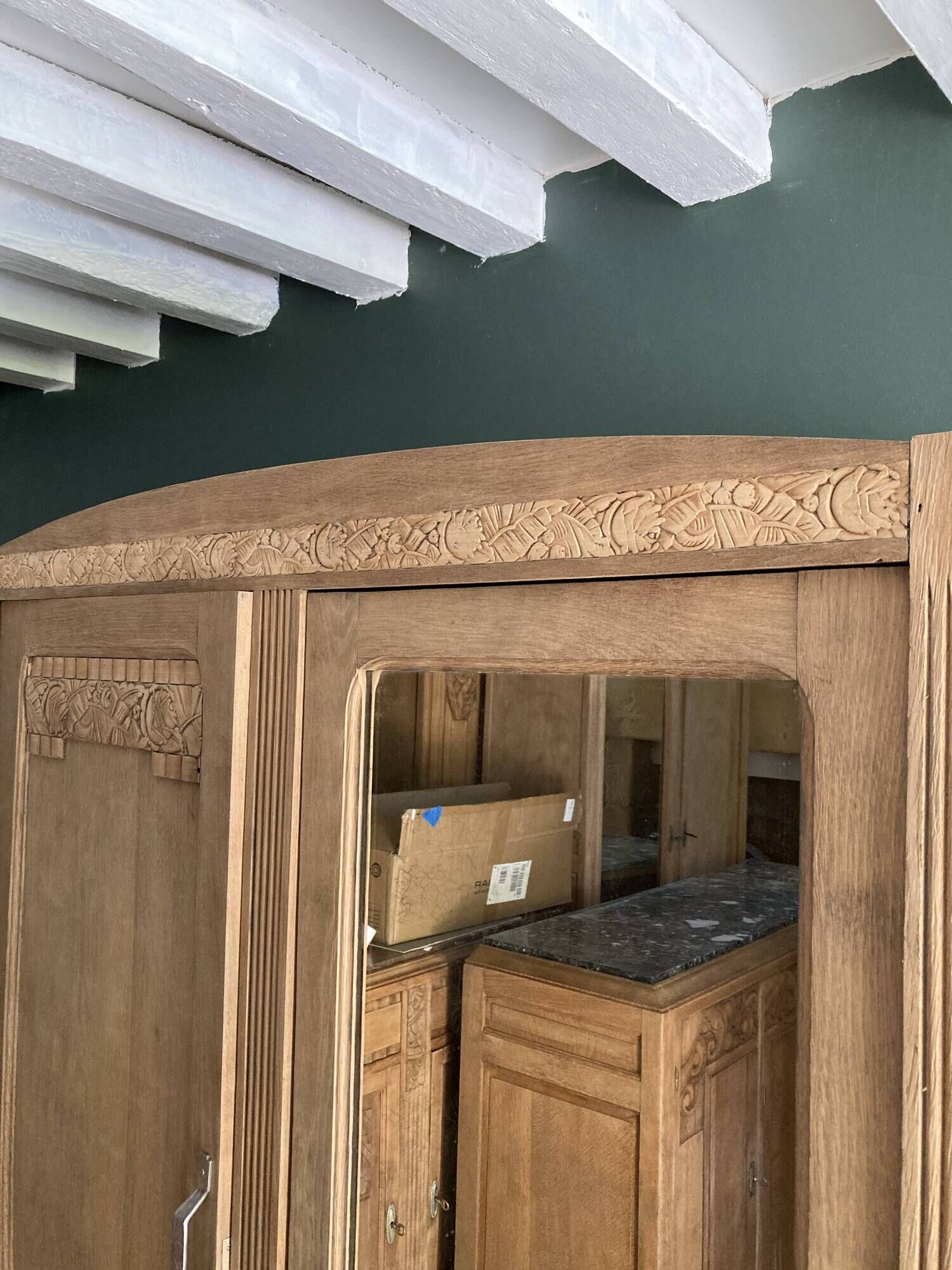Parisian hotel Art Deco wardrobe