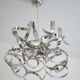 Suspension, chrome finish