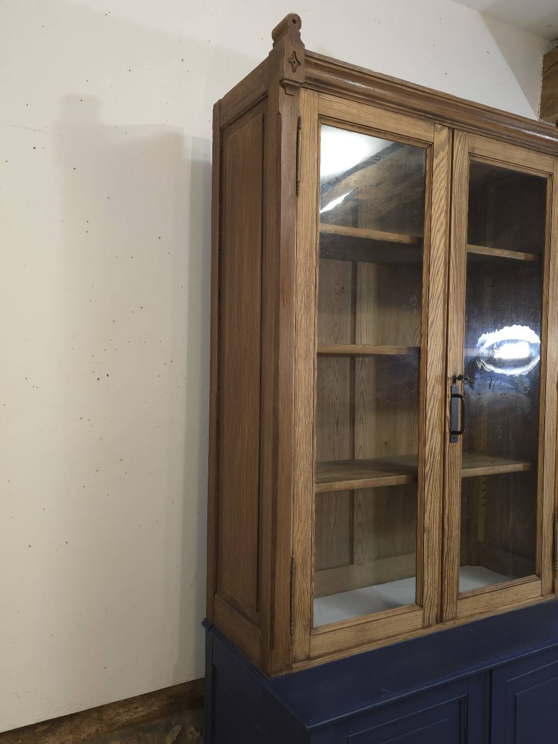 Old pharmacy display case circa 1930