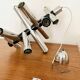 1970s Space Age Bubble Glass Chandelier by J.T. Kalmar