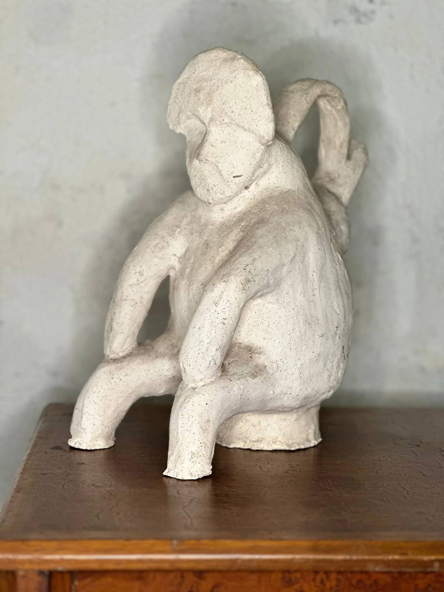 Anthropomorphic terracotta sculpture