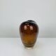 Vintage Holmegaard style blown glass heart vase