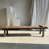 Very large bench in old teak H:50cm L:2m06