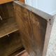 Bedside table / nightstand / column / Somno / Vintage mahogany stand