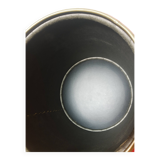 Vintage red moumoute chest stool pouf