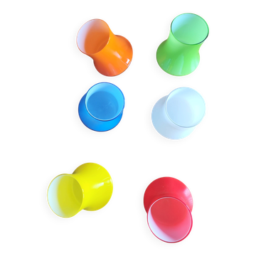 Belly glasses set of 6 glasses