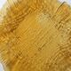 Amber Plate Jute by Pavel Panek / Glass Union / Czech Republic / 1977