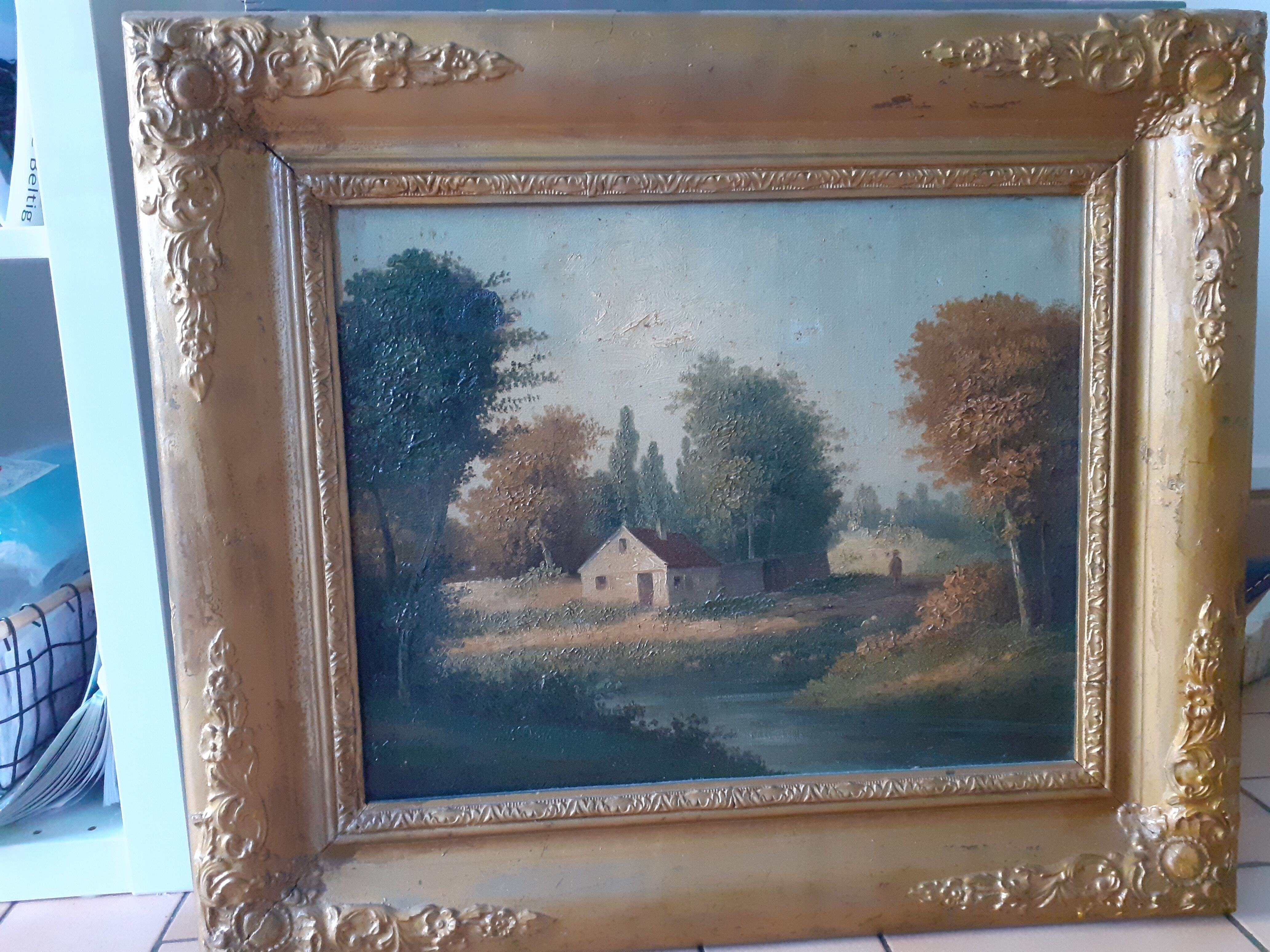 Table countryside landscape