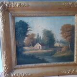 Table countryside landscape