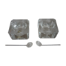 Pair of salts in Lorraine crystal