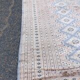 Oriental silk wool rug
