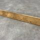 Brutalist wall coat rack in pine, 4 hooks