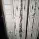 Pair of old shutters