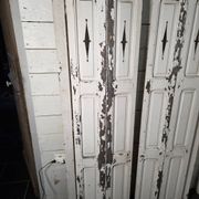 Pair of old shutters
