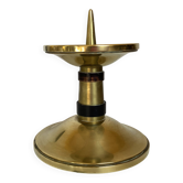 Large brass candle holder