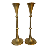 Brass candlesticks