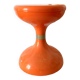 Robur Sgabello Americano stool orange plastic vintage 70s