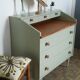 Commode vintage, bureau d'appoint