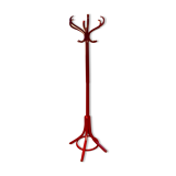 Red Baumann parrot coat rack