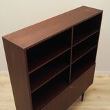 Mahogany bookcase, Danish design, 1970s, manufacturer: Omann Jun