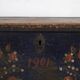 Antique trunk with floral motifs (Year 1901)