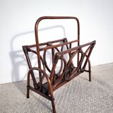 Rattan magazine holder