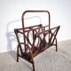 Rattan magazine holder