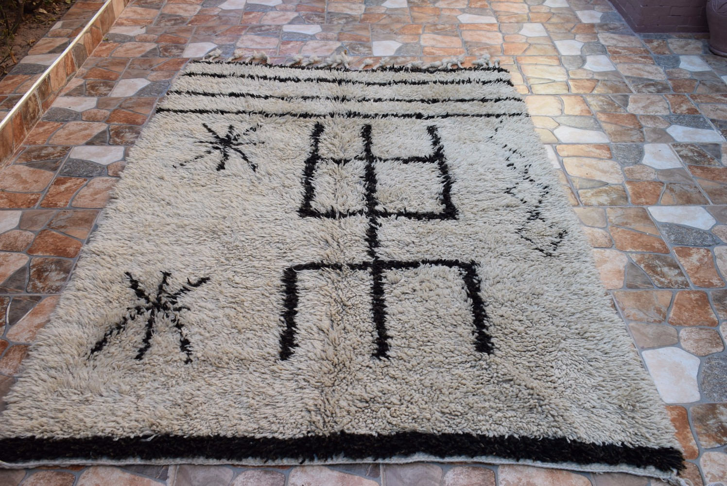 Carpet Beni Ourain 205x139cm